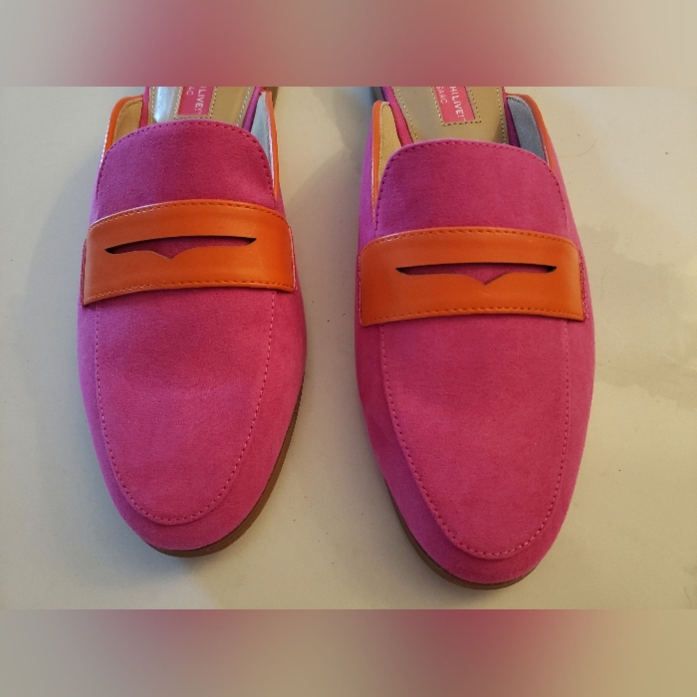Isaac Mizrahi Slip On Mules, Size 9m, Not Used - Picture 4 of 6
